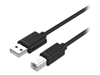 Изображение Kabel USB Unitek USB-A - micro-B 1 m Czarny (Y-C430GBK)