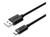 Изображение Kabel USB Unitek USB-A - microUSB 0.3 m Czarny (Y-C4008BK)