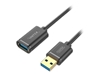 Изображение Kabel USB Unitek USB-A - USB-A 2 m Czarny (Y-C459GBK)