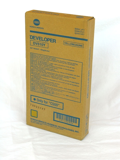 Изображение KYOCERA DV-510Y toner cartridge 1 pc(s) Original Yellow