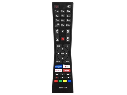 Изображение Lamex LXP3338 TV remote control TV LCD / LED JVC / VESTEL / HYUNDAI RM-C3338 NETFLIX / YOUTUBE / PRIME VIDEO