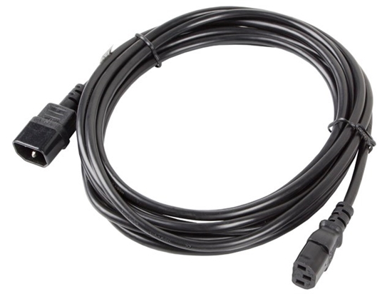 Picture of LANBERG POWER CABLE EXTENSION C13->C14 5M