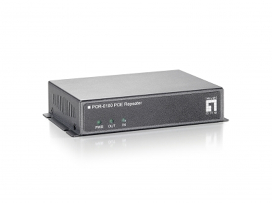 Picture of LevelOne POR-0100 PoE-Repeater, kaskadierbar