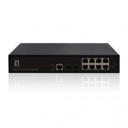 Attēls no LevelOne GEL-1061 KILBY 10-Port-L2-Gigabit Switch