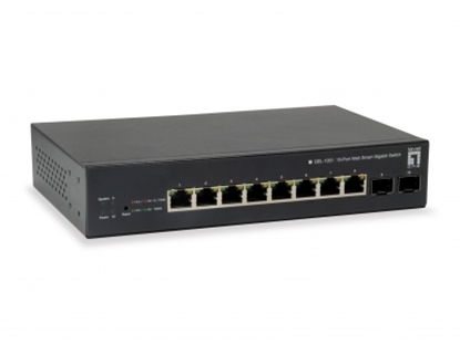 Picture of LevelOne GEP-1051 10-Port Smart-Gigabit-PoE-Switch