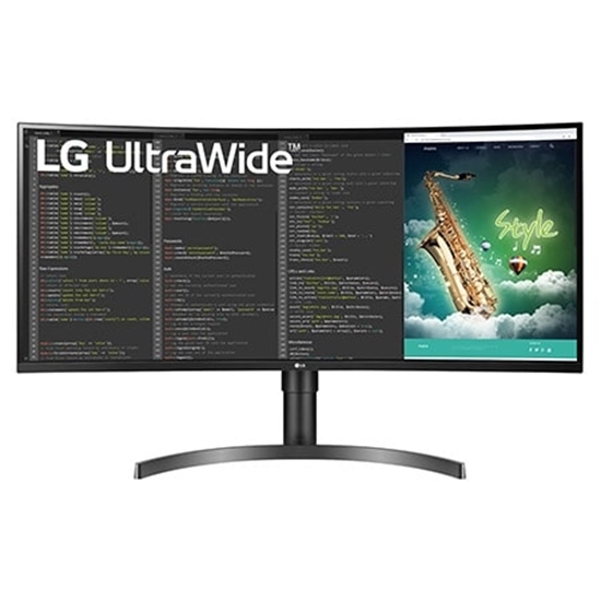 Picture of LG 35WN75CP-B.AEU LED display 88.9 cm (35") 3440 x 1440 pixels 4K Ultra HD Black