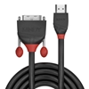 Picture of Lindy 0,5m HDMI to DVI Cable, Black Line