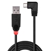 Picture of Lindy USB2.0 A/Micro-B 90Degree 0.5m