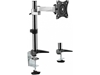 Изображение Logilink | Desk Mount | Tilt, swivel, level adjustment | 13-27 " | Maximum weight (capacity) 8 kg