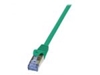 Picture of LogiLink Patchcord Cat.6A, S/FTP, PIMF, 10m, zielony (CQ3095S)