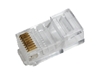 Picture of Wtyki RJ45 8P8C UTP do kabli płaskich, 100szt.