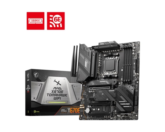 Изображение MSI MAG X670E TOMAHAWK WIFI motherboard AMD X670 Socket AM5 ATX