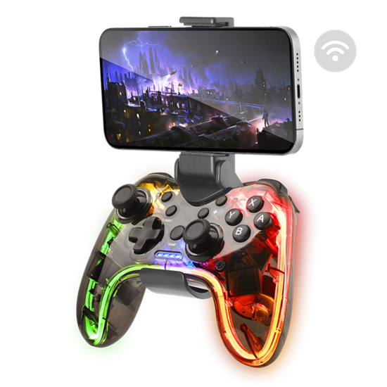 Picture of Mars Gaming MGP-BT Bluetooth Wireless game controller USB-C / X-input & D-input / Gyroscope