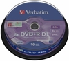 Изображение Matricas DVD+R DL Verbatim 8.5GB Double Layer 8x AZO, 10 Pack Spindle