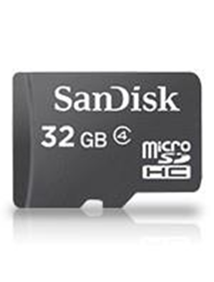 Picture of MEMORY MICRO SDHC 32GB CLASS4/SDSDQM-032G-B35 SANDISK