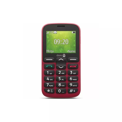 Изображение Mobilais telefons Doro 1380 DS sarkans