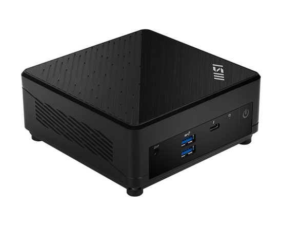 Изображение MSI Cubi 12M-001EU Mini PC Intel® Core™ i7 i7-1255U 16 GB DDR4-SDRAM 512 GB SSD Windows 11 Home Black