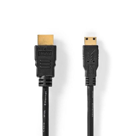 Изображение Nedis Ethernet-HDMI™-HDMI™ mini / 4K@30Hz / 10.2 Gb / Cable 1.5m