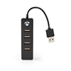 Picture of Nedis UHUBU2420BK USB Hub - Splitter