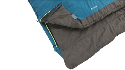 Picture of Outwell | Celebration Lux Double | Sleeping Bag | 225 x 140 cm | 2 way open - auto lock, L-shape