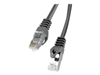 Изображение Patchcord FTP PCF6-10CC-0100-BK kat.6 1M czarny