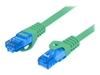 Picture of Patchcord kat.6a S/FTP CCA 0.5m Zielony 