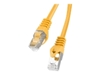 Изображение Patchcord kat.6F 5M pomarańczowy  PCF6-10CC-0500-Y