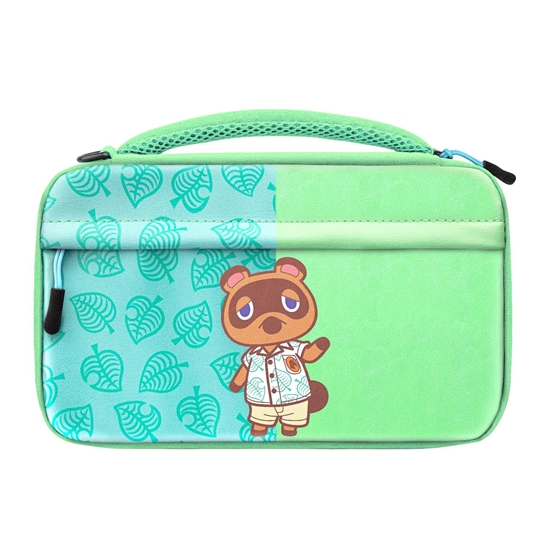 Изображение PDP Commuter: Animal Crossing Tom Nook Hardshell case Nintendo Blue, Green