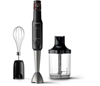 Изображение PHILIPS Viva ProMix HR2621/90 800W speedtouch, metal bar, plastic interface, xl chopper, whisk, 1l, black