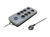 Picture of Listwa antyprzepięciowa Quick Switch, 8 gniazd, 2,5m, szara