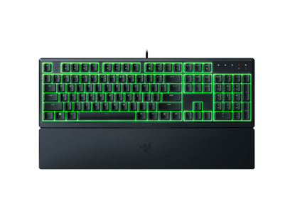 Изображение Razer | Gaming Keyboard | Ornata V3 X | Gaming keyboard | Wired | RGB LED light | RU | Black | Numeric keypad | Silent Membrane