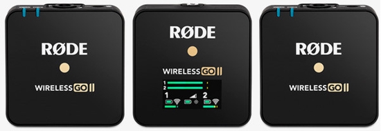 Picture of Rode microphone Wireless Go II, black