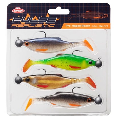 Attēls no Silikona mānekļu komplekts BERKLEY Pulse Realistic Roach 7cm