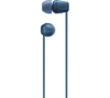 Picture of Sony WI-C100 Headset Wireless In-ear Calls/Music Bluetooth Blue