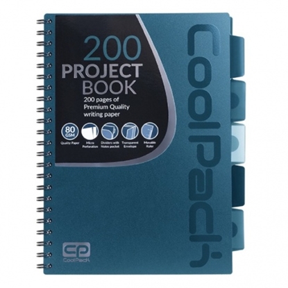 Picture of Spiral note book A4 Coolpack Blue