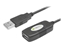 Attēls no Kabel USB Techly USB-A - USB-A 10 m Czarny (023646)