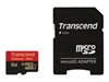 Изображение Transcend microSDHC MLC      8GB Class 10 UHS-I 600x + SD-Adapter