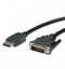 Изображение VALUE DisplayPort Cable, DP M - DVI (24+1) M 1 m