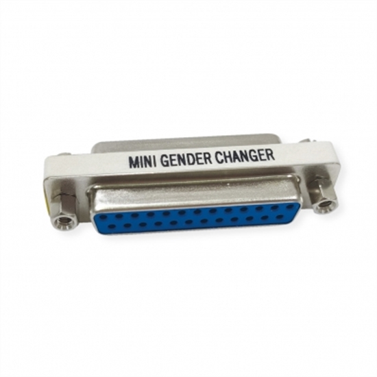 Изображение VALUE Mini Gender Changer, 25-pin F - F