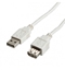 Attēls no VALUE USB 2.0 Cable, Type A-A, M/F 0.8 m
