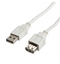 Picture of VALUE USB 2.0 Cable, Type A-A, M/F 0.8 m