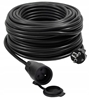 Picture of VERTEX PZO50M Retractable extension cable 50 m 3x2,5 mm Black