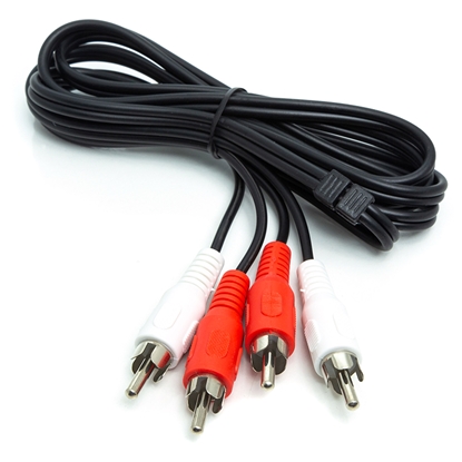 Attēls no Audio Cable 2x RCA - 2x RCA, 1m