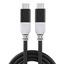 Изображение Cable USB-C - USB-C, PD100W, USB4 (black, 3m)