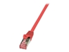 Picture of LogiLink CAT 6 Patchcord S/FTP PIMF Czerwony 3M (CQ2064S)