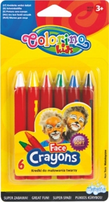 Attēls no Colorino Kids Face crayons 6 colours