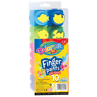 Picture of Colorino Kids Finger paints 10 colours