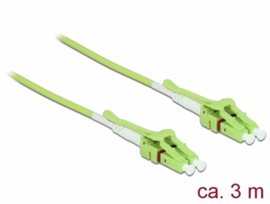 Изображение Delock Cable Optical Fibre LC > LC Multi-mode OM5 Uniboot 3 m