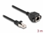 Attēls no Delock RJ50 Extension Cable male to female S/FTP 3 m black