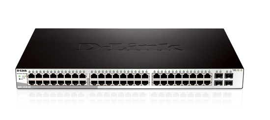 Picture of D-Link DGS-1210-52 network switch Managed L2 Gigabit Ethernet (10/100/1000) 1U Black